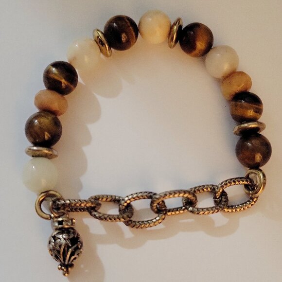 Tiger's Eye Stretch Bracelet - Picture 1 of 2